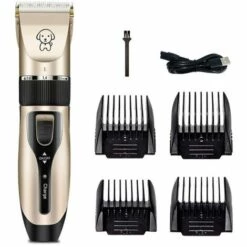 KAEJYIUT Toilettage Pour Animaux Tondeuse A Cheveux Coupe De Cheveux A Faible Bruit Usb Rechargeable Rasoirs Electrique, Paquet 1, Comme Le Montre La Figure 1 - Paquet 1, Comme Le Montre La Figure 1