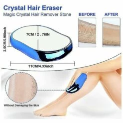 THSINDE Épilateur Rubby Nano, épilation Sans Rasage, Douleur Et Coupe, Gomme à Cheveux Pour Hommes Et Femmes, Peau Lisse Sans Farce, Cristal -Toilletage et hygiène du chien Soldes 67169190 4