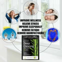 DONTODENT 100PCS Detox Foot Patches Pads, Foot Patch Detox, Élimine Les Impuretés, Soulage Le Stress, Améliore Le Sommeil -Toilletage et hygiène du chien Soldes 67259519 4