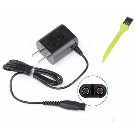 THSINDE 4.3V Philips One Blade Câble De Charge QP2520 Alimentation A00390 Philips Chargeur Rasoir, Chargeur Oneblade Trimme (Noir) 1 THSINDE 4.3V Philips One Blade Câble De Charge QP2520 Alimentation A00390 Philips Chargeur Rasoir, Chargeur Oneblade Trimme (Noir)
