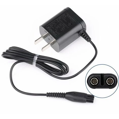 THSINDE 4.3V Philips One Blade Câble De Charge QP2520 Alimentation A00390 Philips Chargeur Rasoir, Chargeur Oneblade Trimme (Noir) 2 THSINDE 4.3V Philips One Blade Câble De Charge QP2520 Alimentation A00390 Philips Chargeur Rasoir, Chargeur Oneblade Trimme (Noir) – Image 2