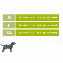 OYLDA 3 Pièces De Couches Lavables Pour Chiens, Confortables, Durables, Réutilisables -Toilletage et hygiène du chien Soldes 67930426 4