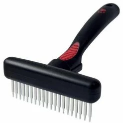 CHADOG Peigne Etrille 20 Dents Courtes Rétractables Et Rotatives 16.5 X 9.5