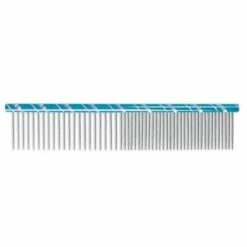 CHADOG Peigne Metal Double 50/50 16 Cm - Dents 26 Mm Bleu -Toilletage et hygiène du chien Soldes 7002197 3