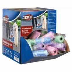 TRIXIE Sacs Ramasse Crottes, 20 Sacs/rouleau, Produit Assorti